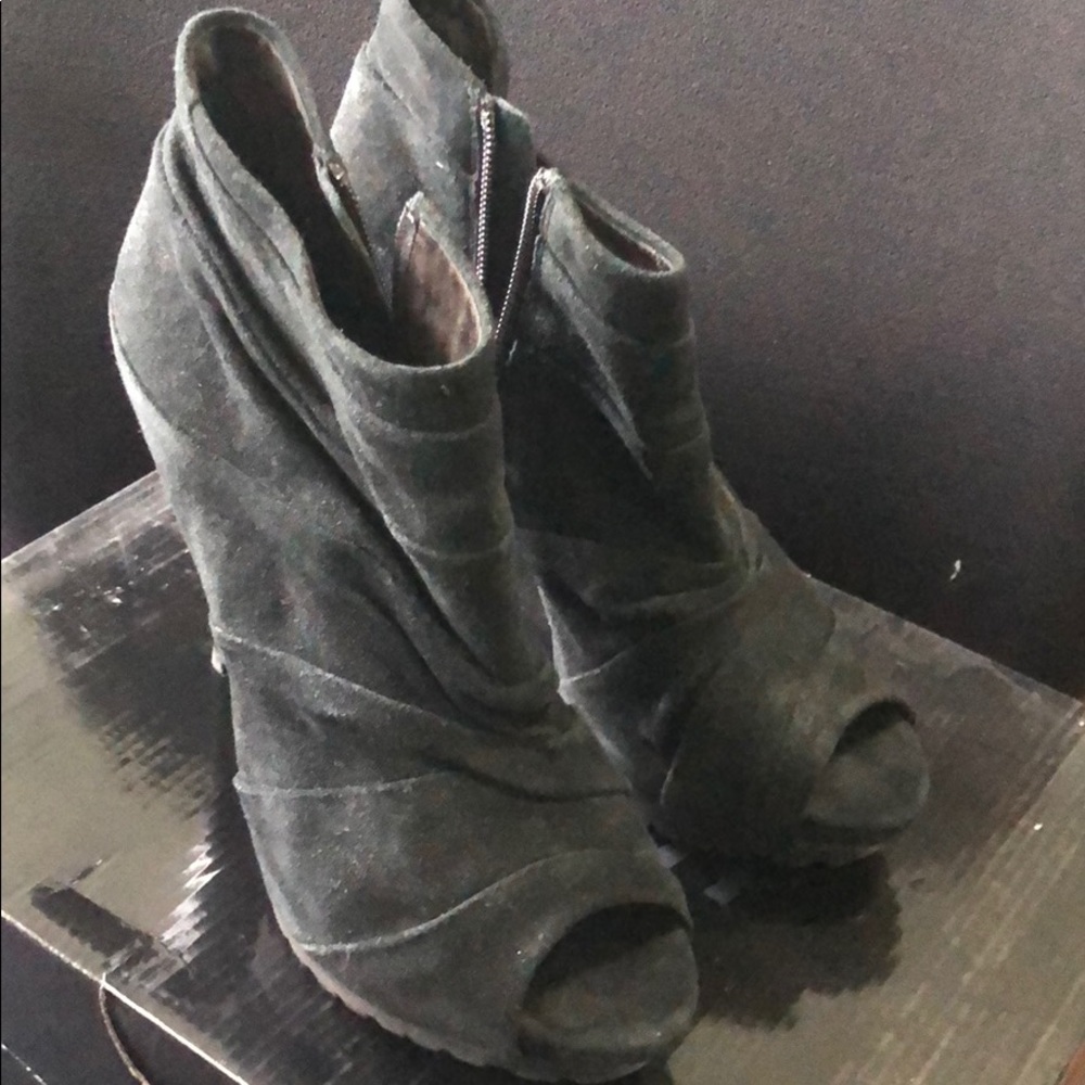 Miss sixty Jaiden2 black suede size 39 booties